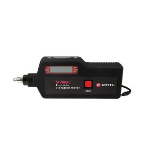 MITECH High Precision Portable Vibration Meter Equips Reliable Ring Accelerometer MV800C