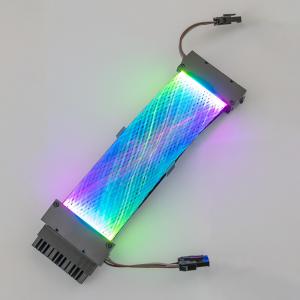 RGB 24PIN Extension Cable 5v 3pin Power Adapter Computer Connector Synchronizes Motherboard Net Double-Headed Light 200mm