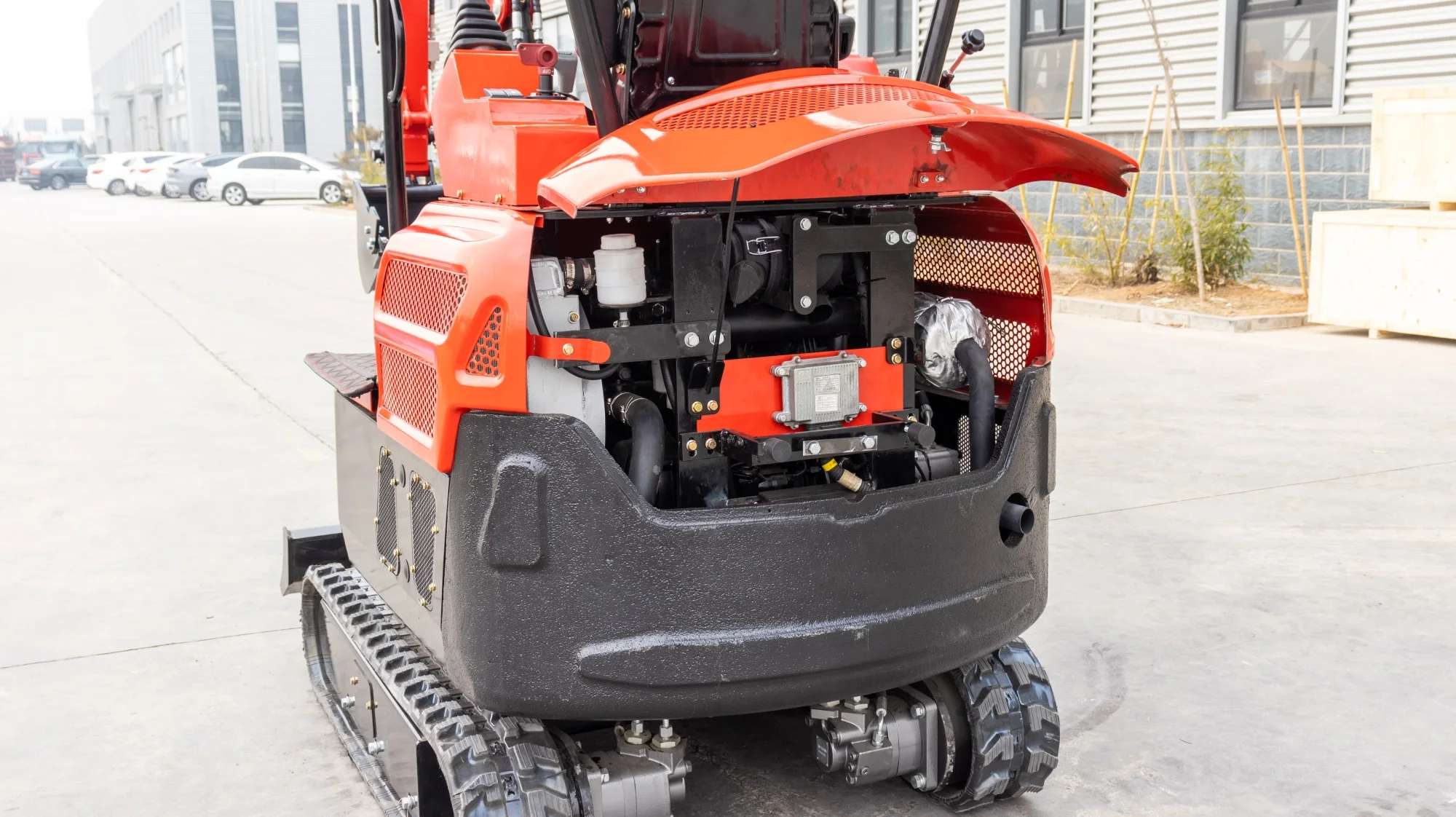 Discount Excavator Digger 2.0T Compact Mini Loader Digger High Speed Small Excavator Machine With Excavator Accessories