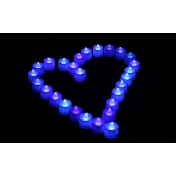 Blowing, shaking or voice control Shadow LED candle light