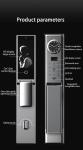 Luxurious facial recognition lock with high-quality visual intercom and real