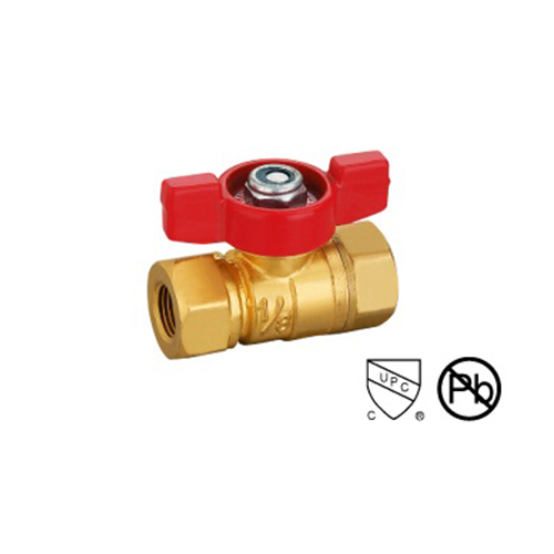 1/8-1/4 Mini Ball Valve With ANSI B1.20.1 600 Wog Brass Ball Valve