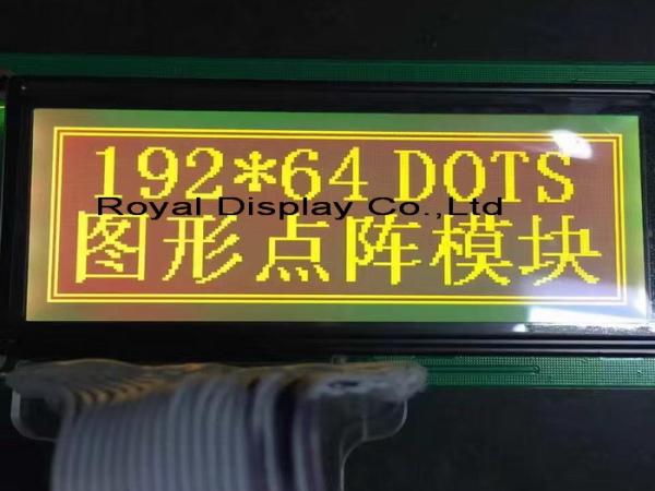 Buy Dot Matrix Lcd Display Module For Industrial Application 192x64 Dots at wholesale prices