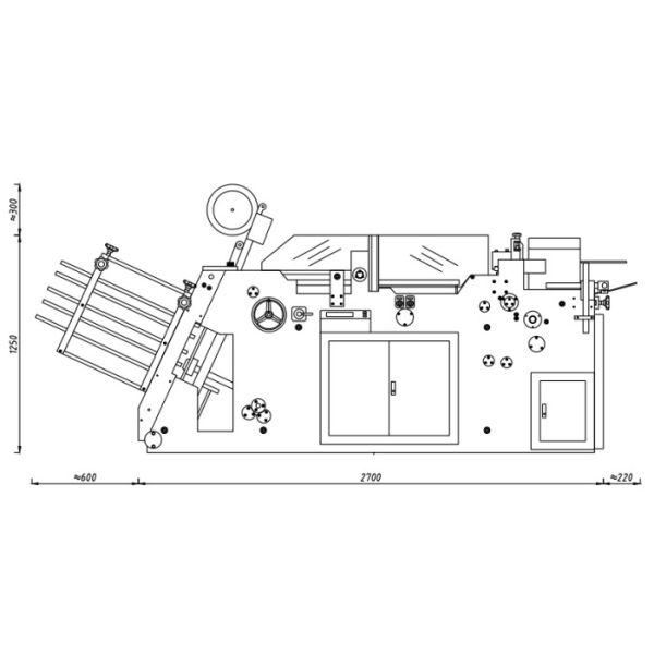 Automatic Paper Food Container Hamburger Box Making Machine Complementary Equipment