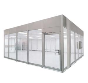 ISO 5 Modular Clean Room with H14/H13 Hepa Filter and Positive/Negative Pressure Control System