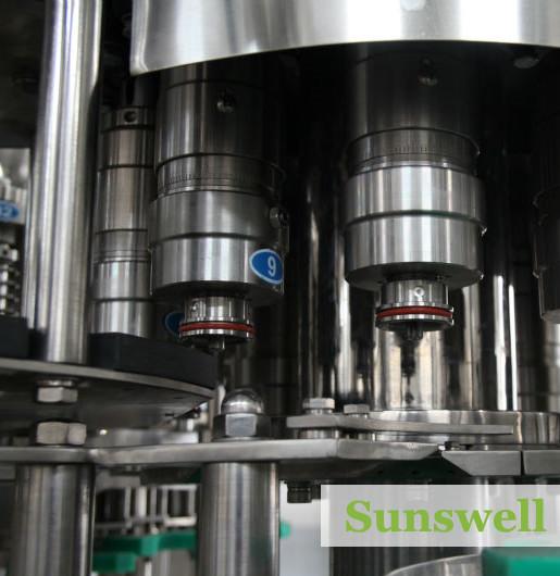 Buy Fully Automatic Bottled Tea Filling Machine , 3in1 Capping Machine at wholesale prices