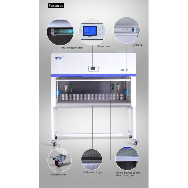 Lab Laminar Air Flow Cabinet Inoculating Loop Laminar Flow Hood Horizontal