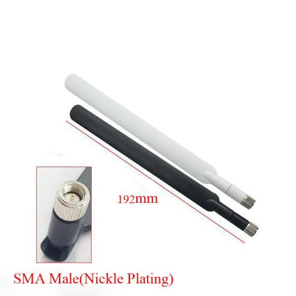 Buy Dipole Antenna 5dBi 4G LTE Rubber Duck Antenna with SMA Male Plug  for CEP Router Access Point Wireless Rang Extender at wholesale prices