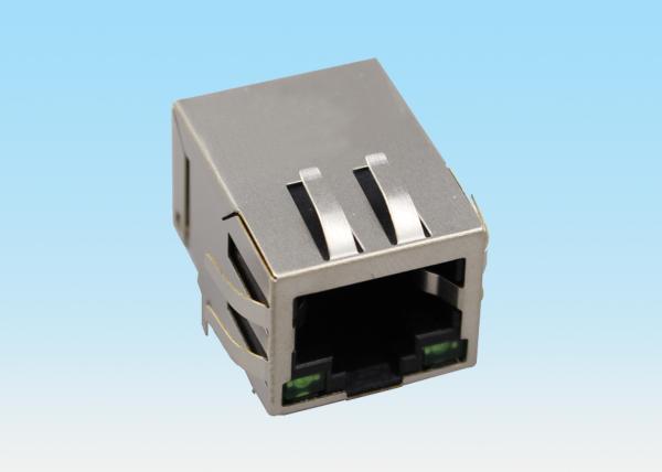 Buy 10/100 BASE-T/TX RJ45 Cable Connector , RJ45 Modular Connector 90 Degree Type at wholesale prices
