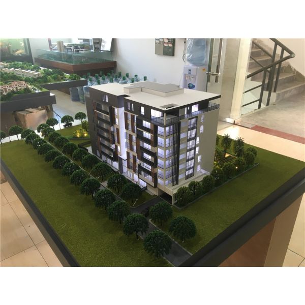 Laser Cut Miniature Architectural Models Plastic Acrylic Material 1 . 2 * 1M