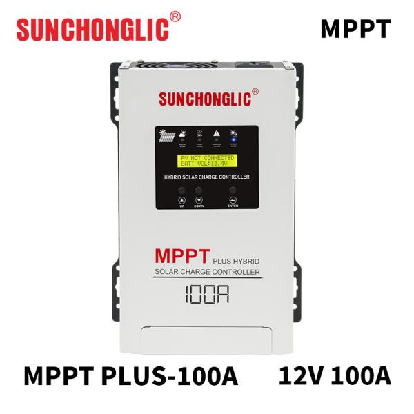 Buy 24V Hybrid MPPT Solar Charge Controller UPS Function DC 150V 100A Solar Charge Controller at wholesale prices