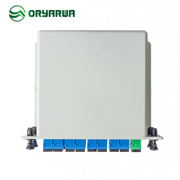 SC UPC 1X8 Fiber Optic Cassette PLC Splitter ABS Material