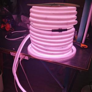 Quality 24v roll rgb led rope lights 360 dimmable neonflex 20mm dia rgbw neon light tube for sale