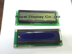 Quality STN 16x2 Character Lcd Display Module White LED Backlight RYB1602B for sale