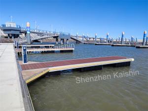 Quality Easy Installation Aluminum Floating Dock For Marine Floating Pontoon Jetty for sale
