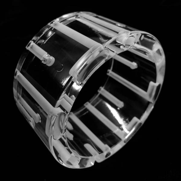 Buy Customization Size Machining Quartz Glass Transparent Fused Quartz Ring With Hole at wholesale prices