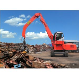 Quality Super Large Hydraulic Material Handler / Mining Hydraulic Excavator for sale