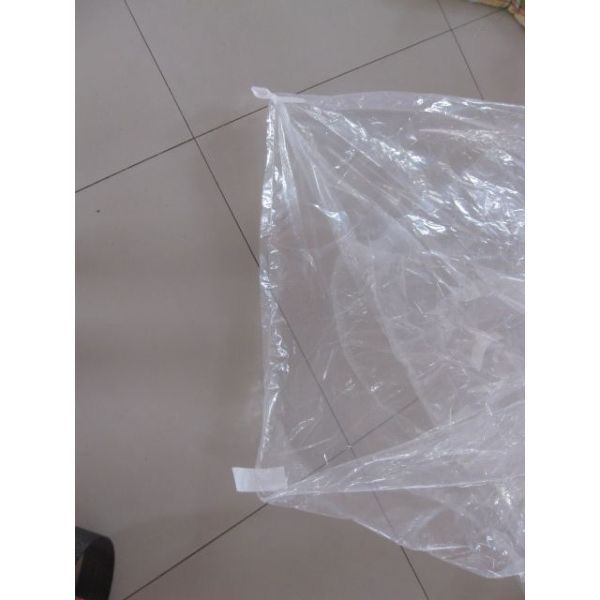 Large clear Form Fit PE Bulk Fibc big bag liner for carbons / fine powder