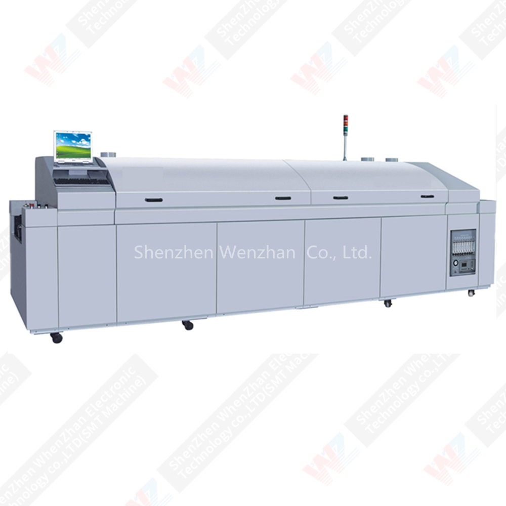 SMT pick and place machine 8/10/12 zone Reflow Oven