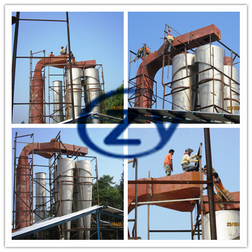 Large Capacity Starch Flash Dryer SS304 Material Used For Cassava Factory