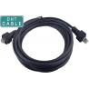 Waterproof RJ45 3 Meters Gigabit Ethernet Cable Connector With LAN Adapter Plug for sale