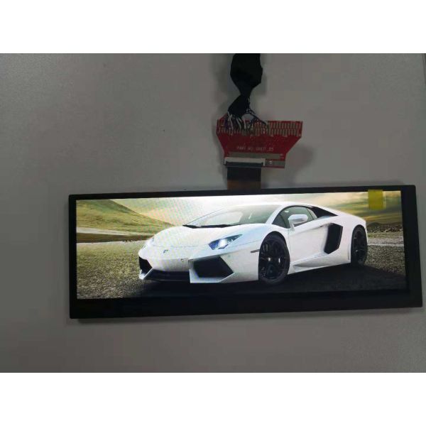 8.01 Inch Bar Type TFT 1600X480 dots LVDS Interface 500cd/M2 TFT Display module