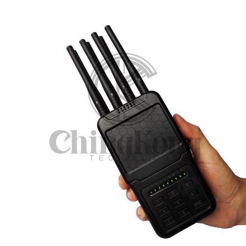 Buy Handheld Wireless Signal Jammer Easily Carry With ABS Shell And Nylon Cover at wholesale prices