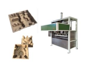 China Automatic Replace Plastic Reciprocating Forming Machine To Produce Shock Absorption Paper Tray on sale