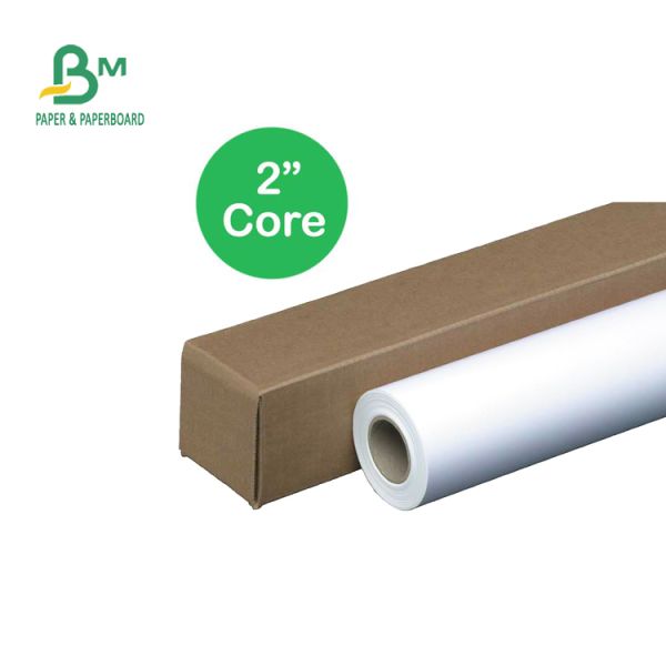 24''x150' 24lb Coated Bond Paper 2'' Core For Color Poster Inkjet Printing 24''x150' 24lb Coated Bond Paper 2'' Core For Color Poster Inkjet Printing