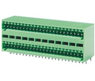 Buy Plug-Terminal Block Socket 2 row right angle pin Pitch : 2.5 mm  / 0.098 in at wholesale prices
