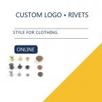 Small Size Jeans Pocket Custom Logo / Brass Metal Jeans Rivet / Bulk Rivet 2