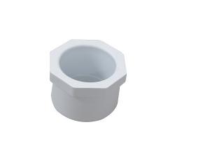 Quality White PVC Adaptor Fittings Plug 1/2&quot; Spigot Fits Inside 1/2 Inch Slip Fitting Of Hot Tub for sale