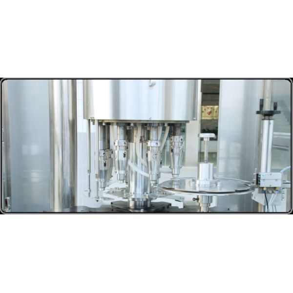 4.0KW 8000bph Rotary Fully Automatic Bottle Pressing Capping Machine