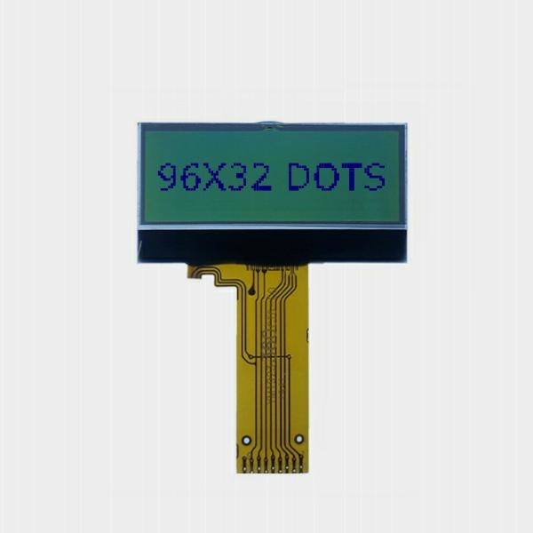 Buy 96x32 Dot Matrix Lcd Screen ST7565 Cog Serial Interface 9 Pin Connector at wholesale prices