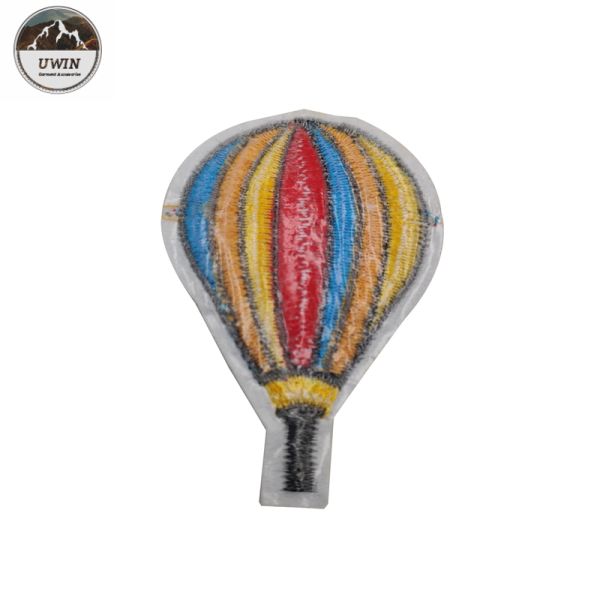 Washable Embroidered Cloth Patches , Iron On Embroidered Patches Customized Desgin