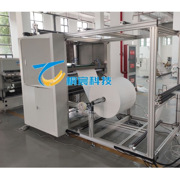Servo Driven Filter Pleating Machine 80mm Diameter Glass Fiber Pleating Machine Customized