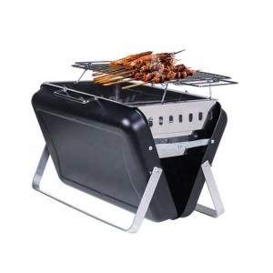 Quality 40.5*27.5*9cm Chromed Steel Portable Camping Oven Foldable Charcoal Grill for sale