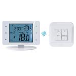 IOS And Android App RF Room Thermostat With LCD Touch Screen Display