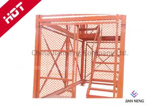 Quality Box Type Ladders And Scaffold Towers , Lightweight Scaffold Tower With Satety Protecting Netting for sale