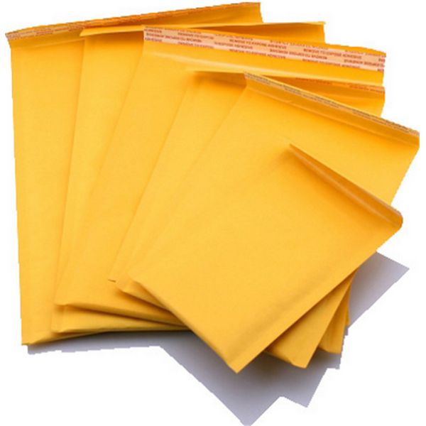 Durable Kraft Padded Bubble Mailers 295x435mm #J Puncture Resistant for Express