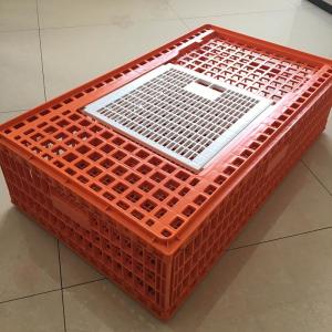 China Raw PP Plastic Chicken Transport Box 7500g 4500g Livestock Equipment Accessories on sale
