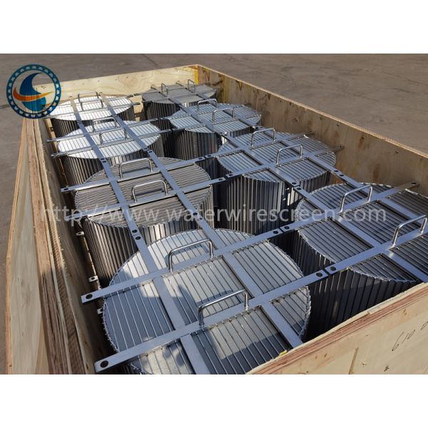 Reverse Wire Wedge Screen Filter Support Profile Stainless Steel 304
