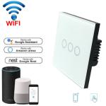 Wireless Wifi Touch switch 220v Wall Light Switch EU standard home automation