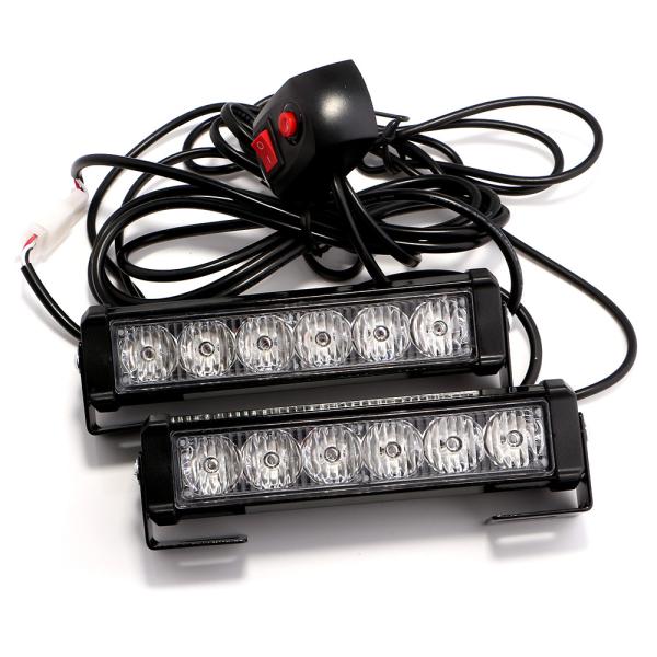Buy Police DRL 24V 960lm LED Strobe Warning Lights Hazard Flashing at wholesale prices