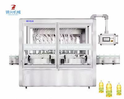 Buy 10 Nozzle Soy Sauce Filling Machine 60BPM Automatic Condiment Linear Liquid Filling Machine at wholesale prices
