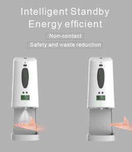 China 1300ml Temperature Detect Touchless Liquid Soap Dispenser on sale