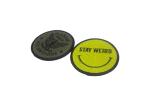 Personalized Iron On Large Custom Embroidered Patches Round Shape Multi Color