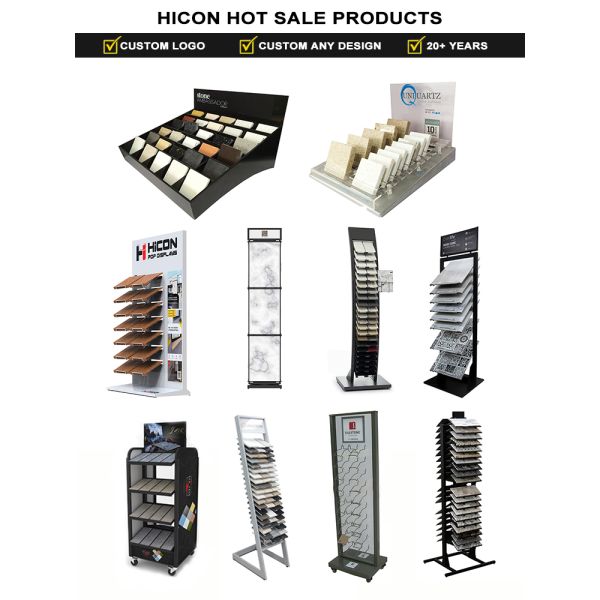 New Tile Display Ideas Custom Metal Tile Showoom Display Freestanding