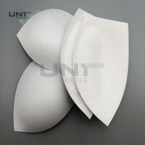 Quality Polyester / Foam Garments Accessories Fashion Push Up Bra Cups Mould For Women