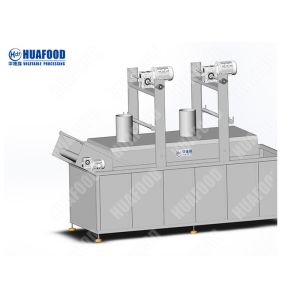 Quality Sweet Potato Chip Automatic Fryer Machine 30KW Automatic Lifting System for sale